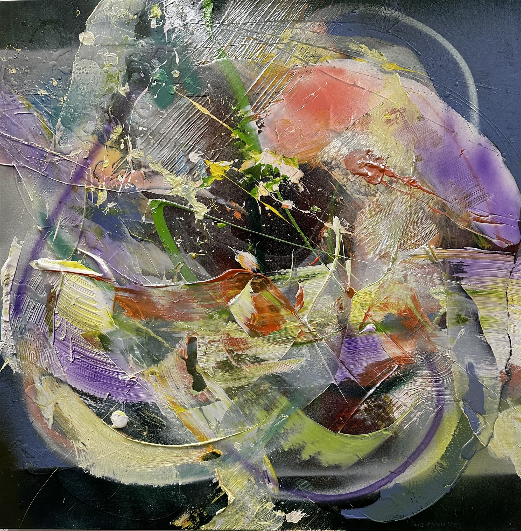 Paintings Mixed Media Mats Andersson Art